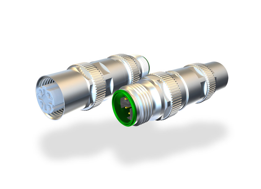 M12 adapter from PROVERTHA with X to D and D to X coding simplify retrofitting in transportation and railway technology